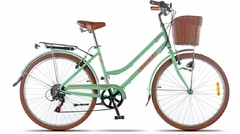 BICICLETA R.26 AURORA VITA RETRO VERDE AGUA