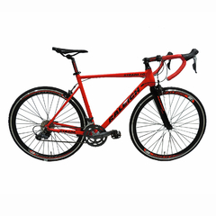 BICICLETA R.28 RALEIGH STRADA RUTA 1.0 T54 NEGRO ROJA