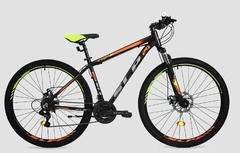 BICICLETA R.29 SLP MTB ALUMINIO 25 PRO NEGRO/GRIS/NARANJA 2023