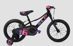 BICICLETA R.16 SLP GIRL NEGRO/VIOLETA/ROSA 2023