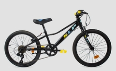 BICICLETA R.20 SLP 5 PRO 2023 NEGRO/CELESTE/AMARILLO 2023