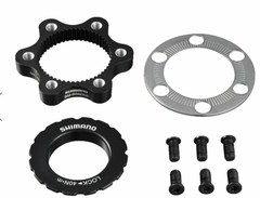 ADAPTADOR SHIMANO PARA ROTOR DISCO 6 TORNILLO A CENTER LOCK SM-RTAD05 - comprar online