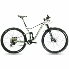 BICICLETA R.29 VENZO X-TREME MTB CARBONO 12V NEG/BCO USADA