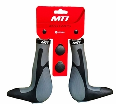 PUÑO MTI MTB ALARGUE INCLUIDO NEGRO/GRIS