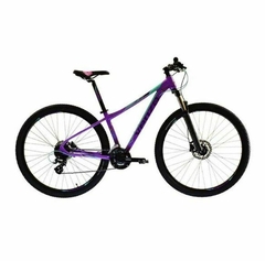 BICICLETA R.29 VENZO FRIDA DIVA 24V LILA/NEG/CEL