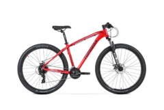 BICICLETA R.29 TOPMEGA THOR SHIMANO 24V ALUMINIO ROJO/GRIS