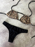 Bikini Amazonas Animal Print - Black Buttom