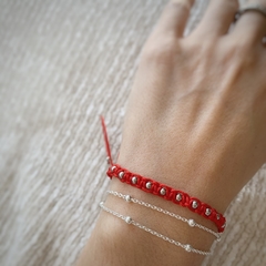 Pulsera Paz (roja) en internet