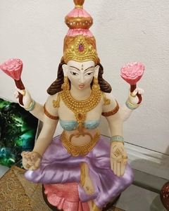 Deusa Lakshmi 46cm- peça exclusiva na internet