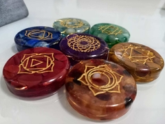 Kit Orgonites 7 Chakras Médios - comprar online