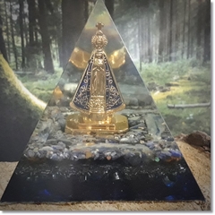 Imagem do Orgonite Pirâmide personalizada 10cm