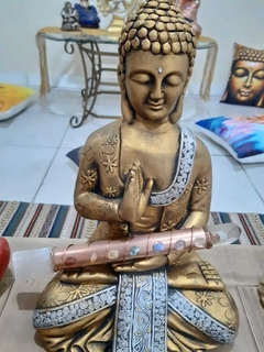 Bastão Atlante Selenita Médio + Chakras na internet