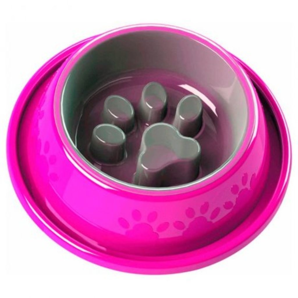 Comedouro Interativo Pet Games Pet Fit Lento - roxo