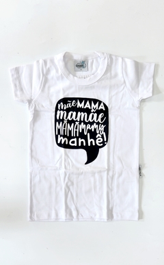 Camiseta mamãe infantil