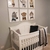 03 quadros quarto de bebê Safari gravatinha azul Quadriinho Decorarte SKU 006 - comprar online