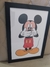 Kit 03 quadros Mickey com inicial do nome Quadrinhos Decorarte - Quadrinhos Decorarte