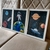 Kit 03 quadros decorativos Astronauta Cenário Espaço SKU 13 - comprar online