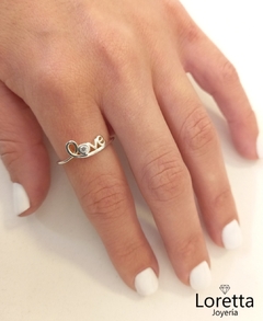 Anillo Love de Plata925