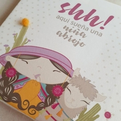 Cuadro Niña Abrojo "Shhh,,, - comprar online