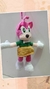 LLAVERO DE PELUCHE SONIC ROSA