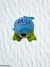 LLAVERO DE PELUCHE MONSTER INC MIKE AZUL