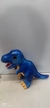 DINOSAURIO REX AZUL 20CM