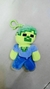 LLAVERO DE PELUCHE MINECRAFT ZOMBIE