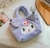 BOLSA DE PELUCHE KUROMI LILA