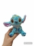 LLAVERO DE PELUCHE STITCH CELESTE