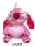 STITCH ROSA CON CORAZON 30 CM