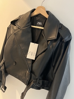 JACKET ECOCUERO ZARA - comprar online