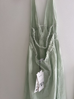 VESTIDO LINO ZARA