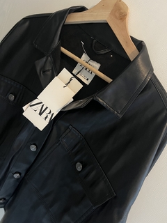 JACKET ECOCUERO ZARA - comprar online