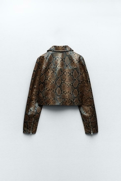 JACKET ZARA REPTIL - comprar online