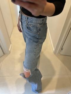 DENIM WIDELEG MANGO - Riona