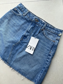 FALDA DENIM ZARA