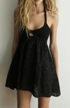 VESTIDO BRODERY ZARA - comprar online