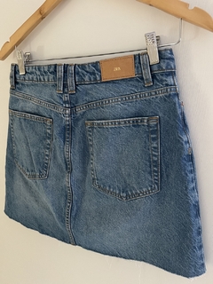 FALDA DENIM ZARA - tienda online