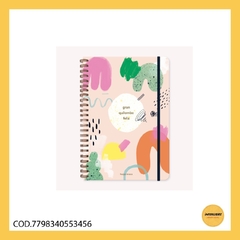 Cuaderno Monoblock A4 Happimess Quilombo - Cuadriculado