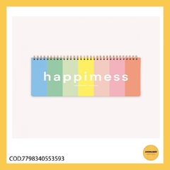 Planificador Semanal Anillado - Happimess Colorblock