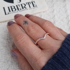 Anillo petit corona rose - comprar online