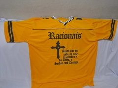 racionais  camiseta amarela