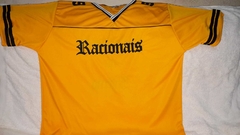 camiseta racionais amarela