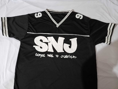 snj camisa de poliéster