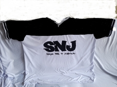 snj camisa de poliéster