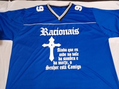 racionais  camiseta azul