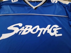 camisa sabotage azul