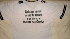 camiseta dos racionais  branca 