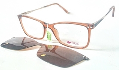 Anteojos Fleur FL238 C4 con Lentes Blue Light y Accesorio Clip on Polarizado