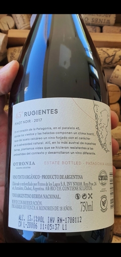 45 Rugientes Otronia Pinot Noir 2018 - comprar online